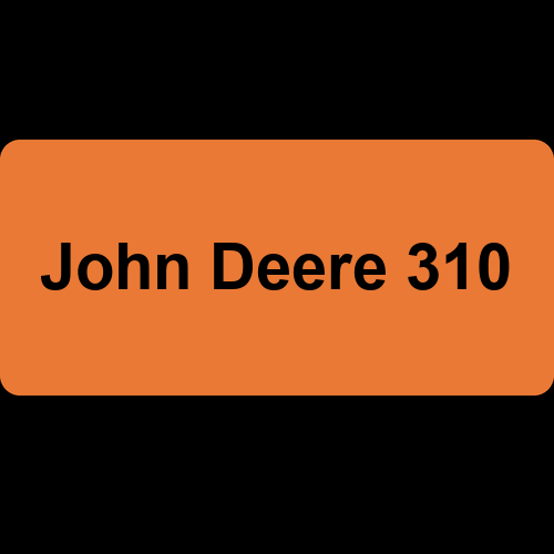John Deere 310